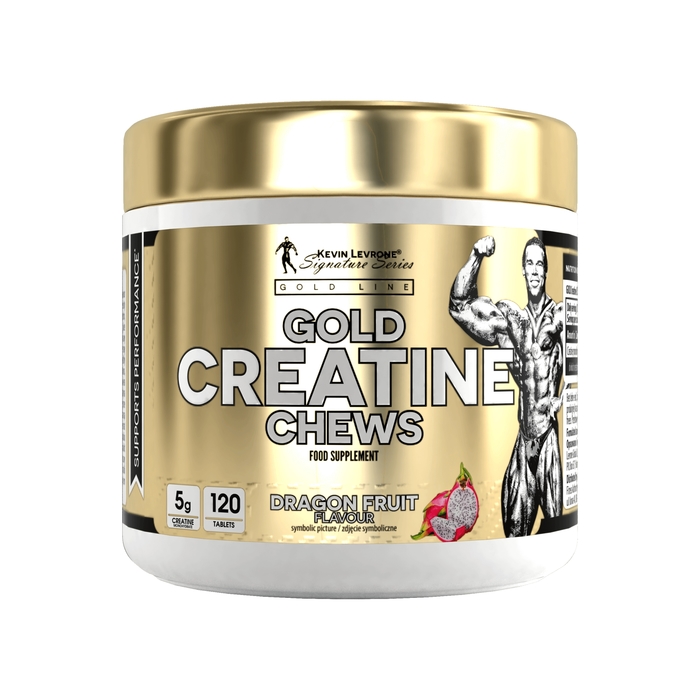 Kevin Levrone GOLD CREATINE CHEWS 120 tablets 5903719250115 | QDHB-46782 Levrone Gold | QDHB-46782
