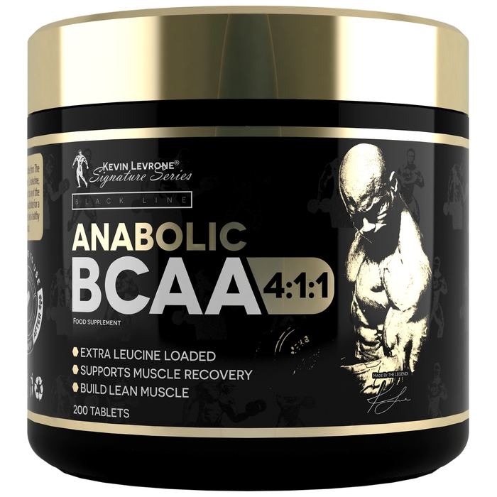 Kevin Levrone ANABOLIC BCAA 4:1:1 200 tablets | QYOS-15467 Levrone Black | QYOS-15467