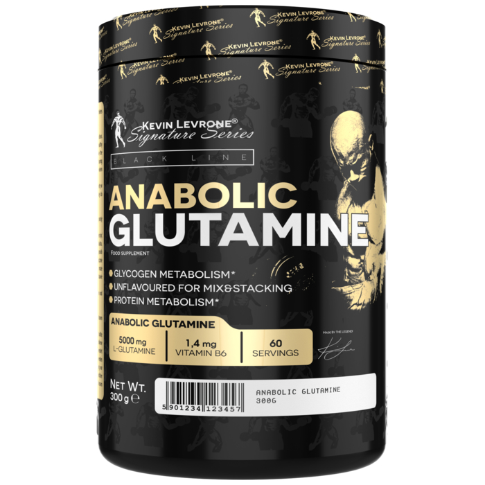 Kevin Levrone ANABOLIC GLUTAMINE 300g 5903719214148 | QNPB-60957 Levrone Black | QNPB-60957