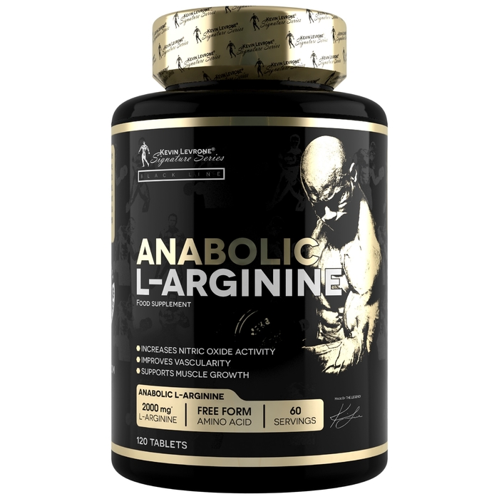 Kevin Levrone ANABOLIC L-ARGININE 120 tablets | UQLB-28437 Levrone Black | UQLB-28437