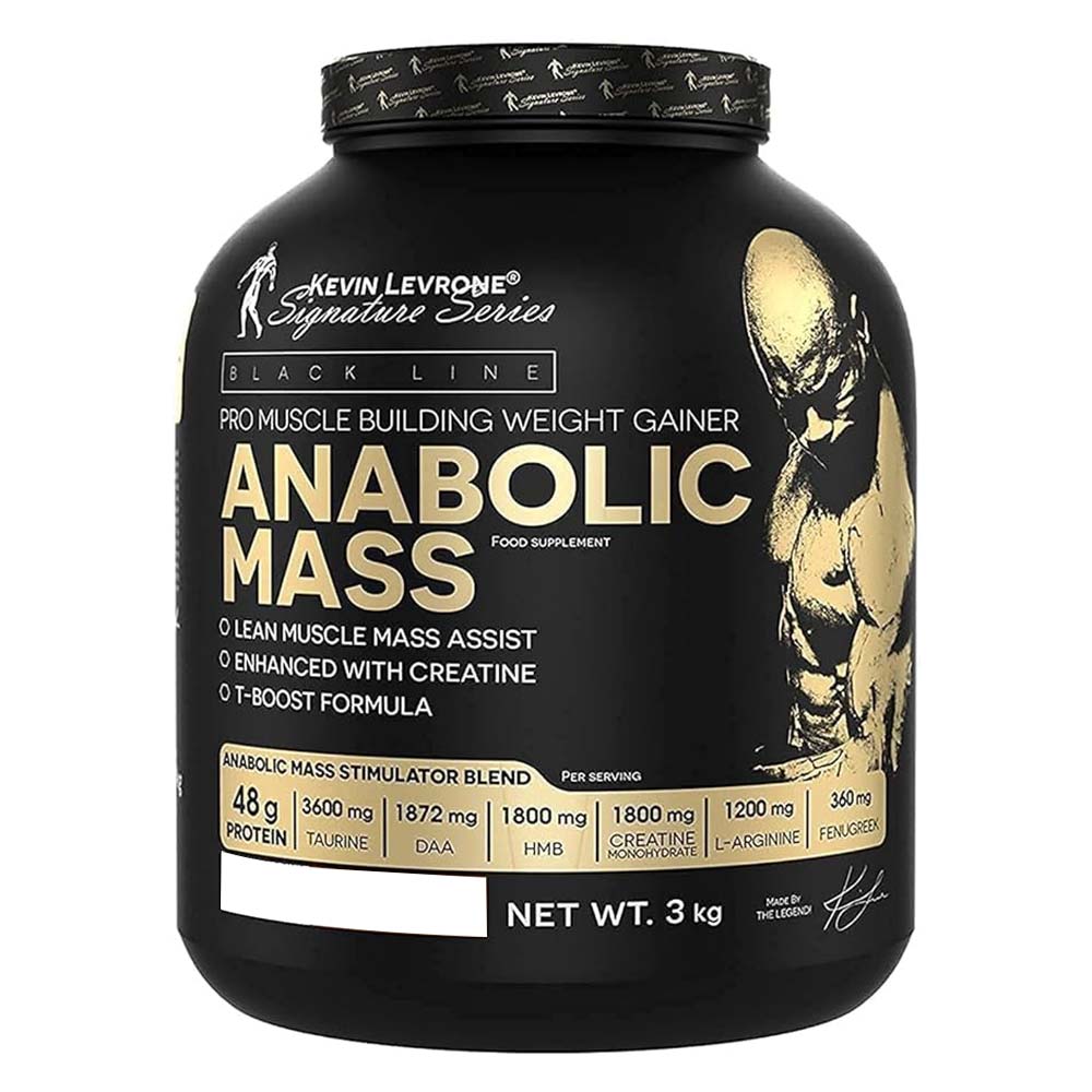 Kevin Levrone Anabolic Mass, 3 Kg, Contributes to a Growth in Muscle Mass | QSZJ-63802 Levrone Black | QSZJ-63802