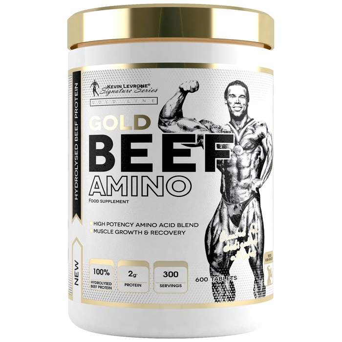 Kevin Levrone GOLD BEEF AMINO 600 tablets | GHIT-90827 Levrone Gold | GHIT-90827