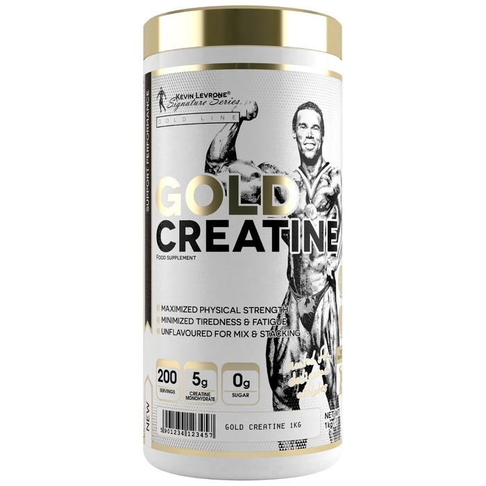 Kevin Levrone GOLD CREATINE 1 kg - Boost Energy Levels, Enhance Strength, Suitable for Men & Women | VLNY-74289 Levrone Gold | VLNY-74289