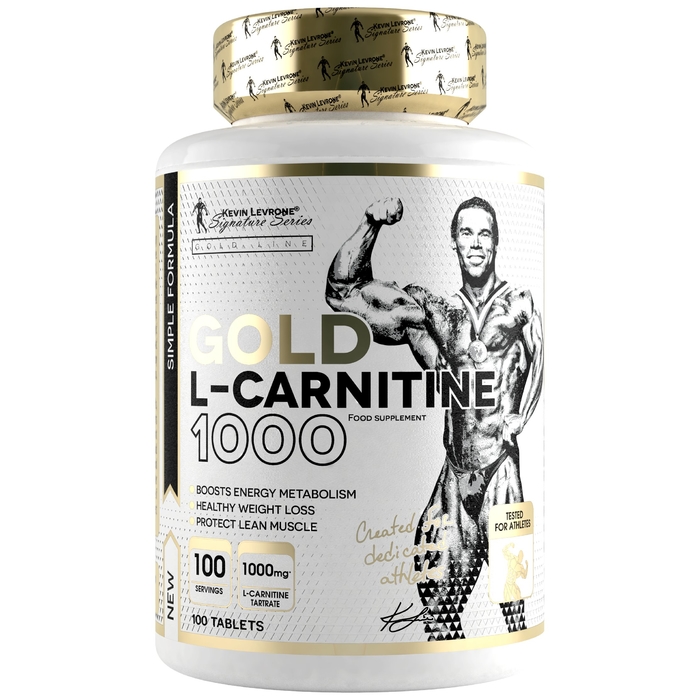 Kevin Levrone GOLD L-CARNITINE 1000 100 tablets | YINS-72598 Levrone Gold | YINS-72598