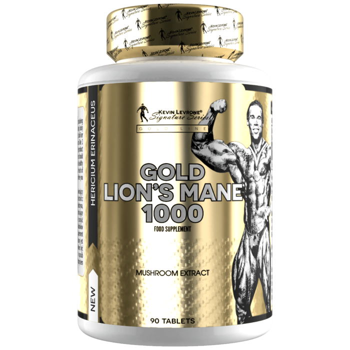 Kevin Levrone GOLD Lion’s Mane 1000 90 tablets 5903719251693 | DLGK-17493 Levrone Gold | DLGK-17493