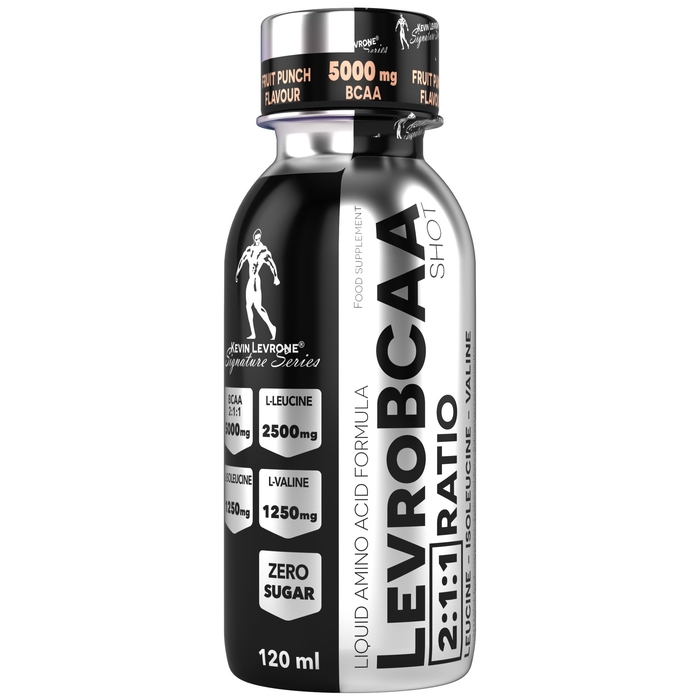 Kevin Levrone LevroBCAA SHOT 12x120ml | EUQT-85403 Levrone Silver | EUQT-85403