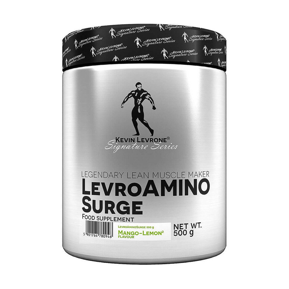 Kevin Levrone Levro Amino Surge, Mango Lemon, 500 Gm, Multi-ingredient Composition of Amino Acids | MLZE-63250 Levrone Silver | MLZE-63250