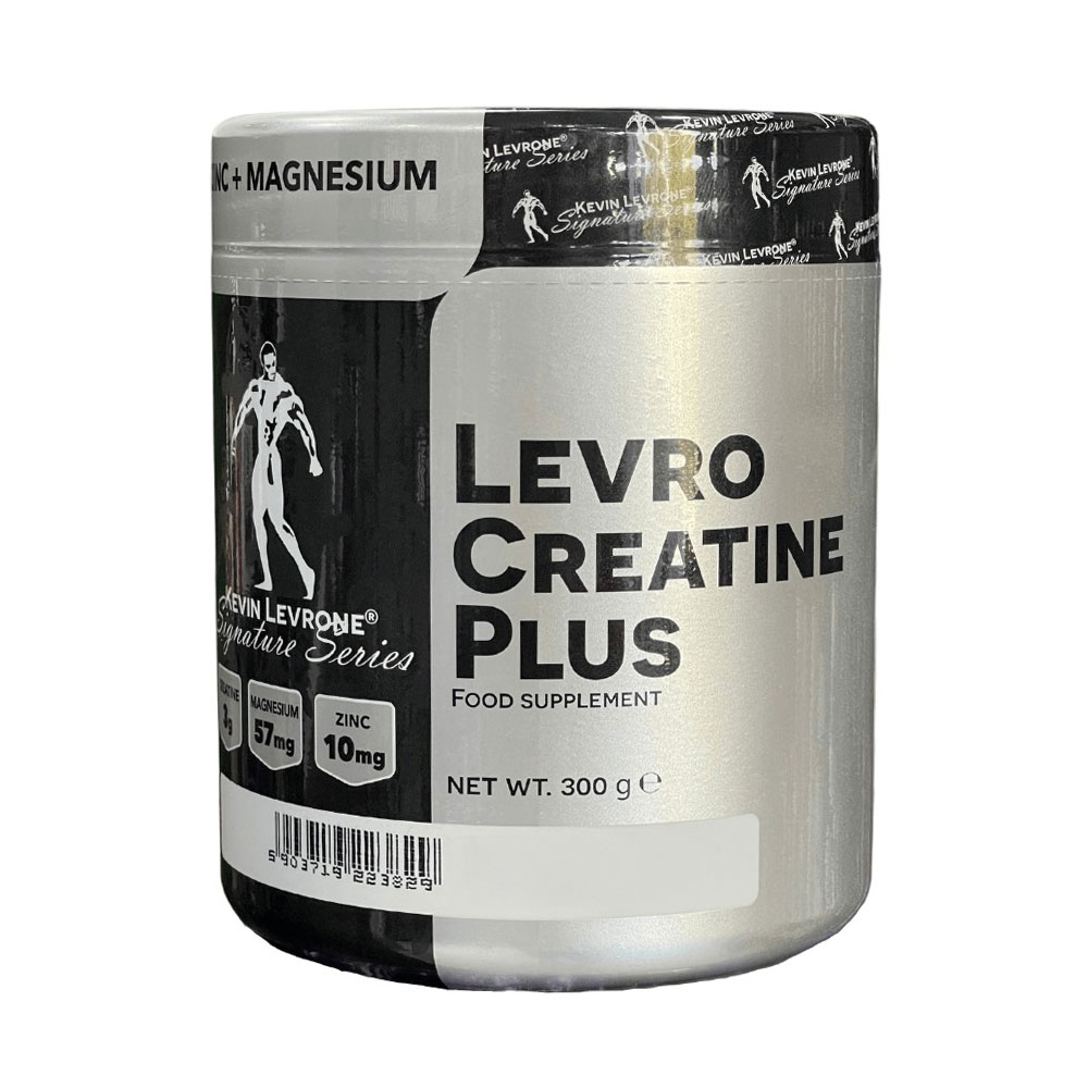 Kevin Levrone Levro Creatine Plus, Unflavored, 300 Gm, 3g Creatine Monohydrate High Purity | TEDQ-12647 Levrone Silver | TEDQ-12647