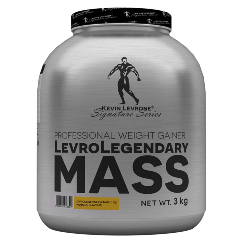 Kevin Levrone Levro Legendary Mass, Vanilla, 3 Kg, Ideal Option for Physically Active People | VWBE-25431 Levrone Silver | VWBE-25431