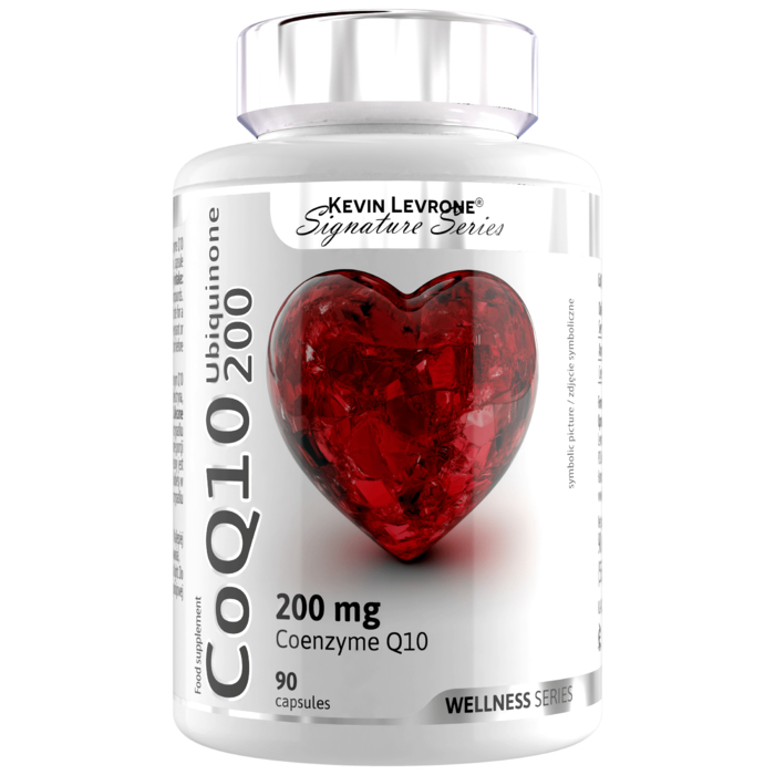 Kevin Levrone Wellness Series CoQ10 Ubiquinone 200 90 caps 5903719260886 | BGSW-54812 Levrone Wellness | BGSW-54812